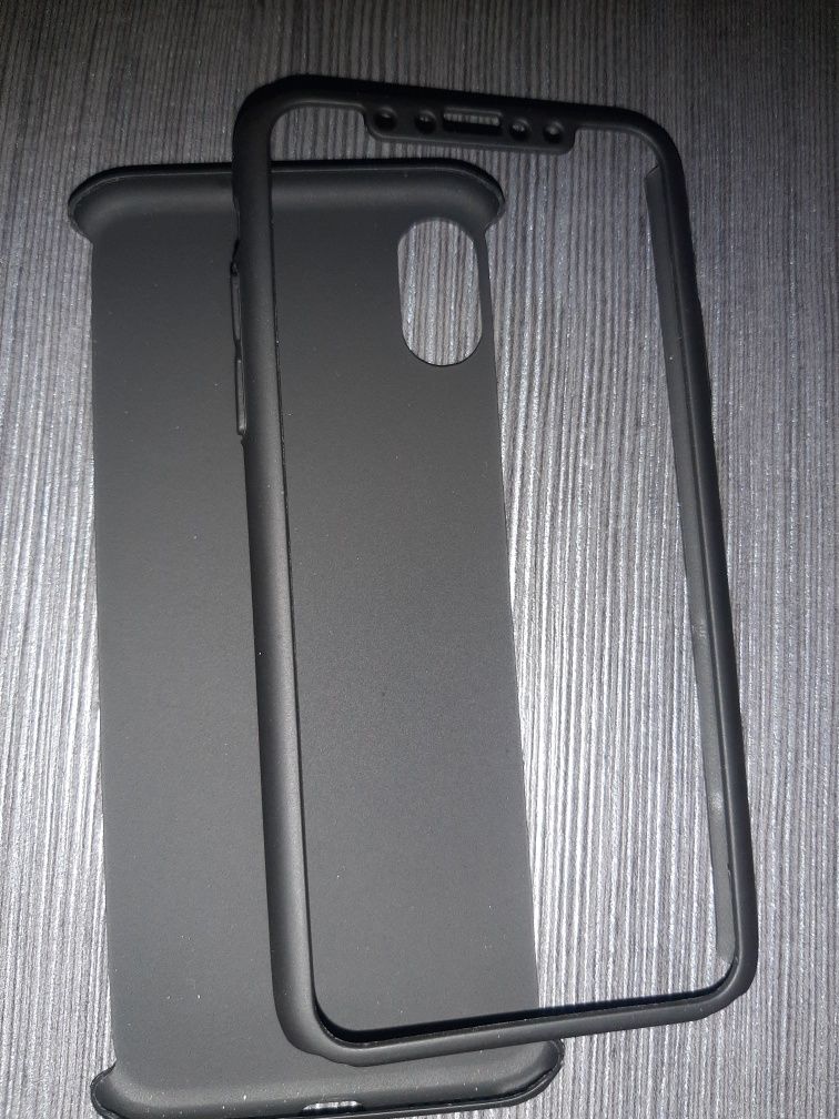 Кейс 360 + стъклен протектор , гръб, протектор iphone X