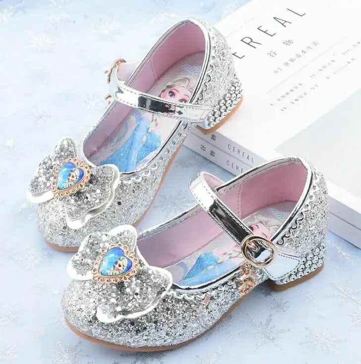 Pantofi eleganti cu Frozen pentru fetite
