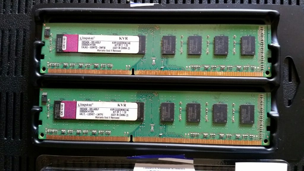 Memorie RAM Kingston KVR1333D3N9K2/4G - Kit 2x2GB / 1333MHz