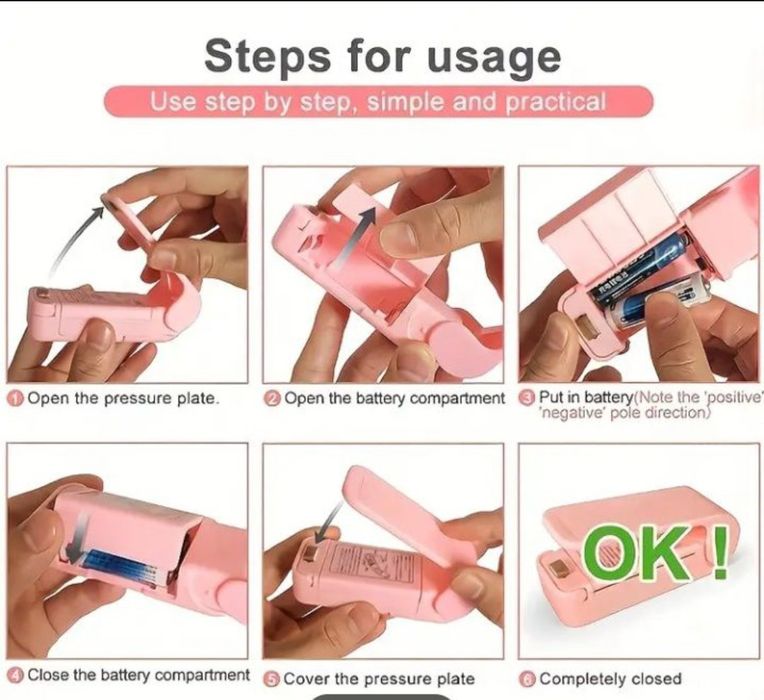 Sigilator termic pentru pungi