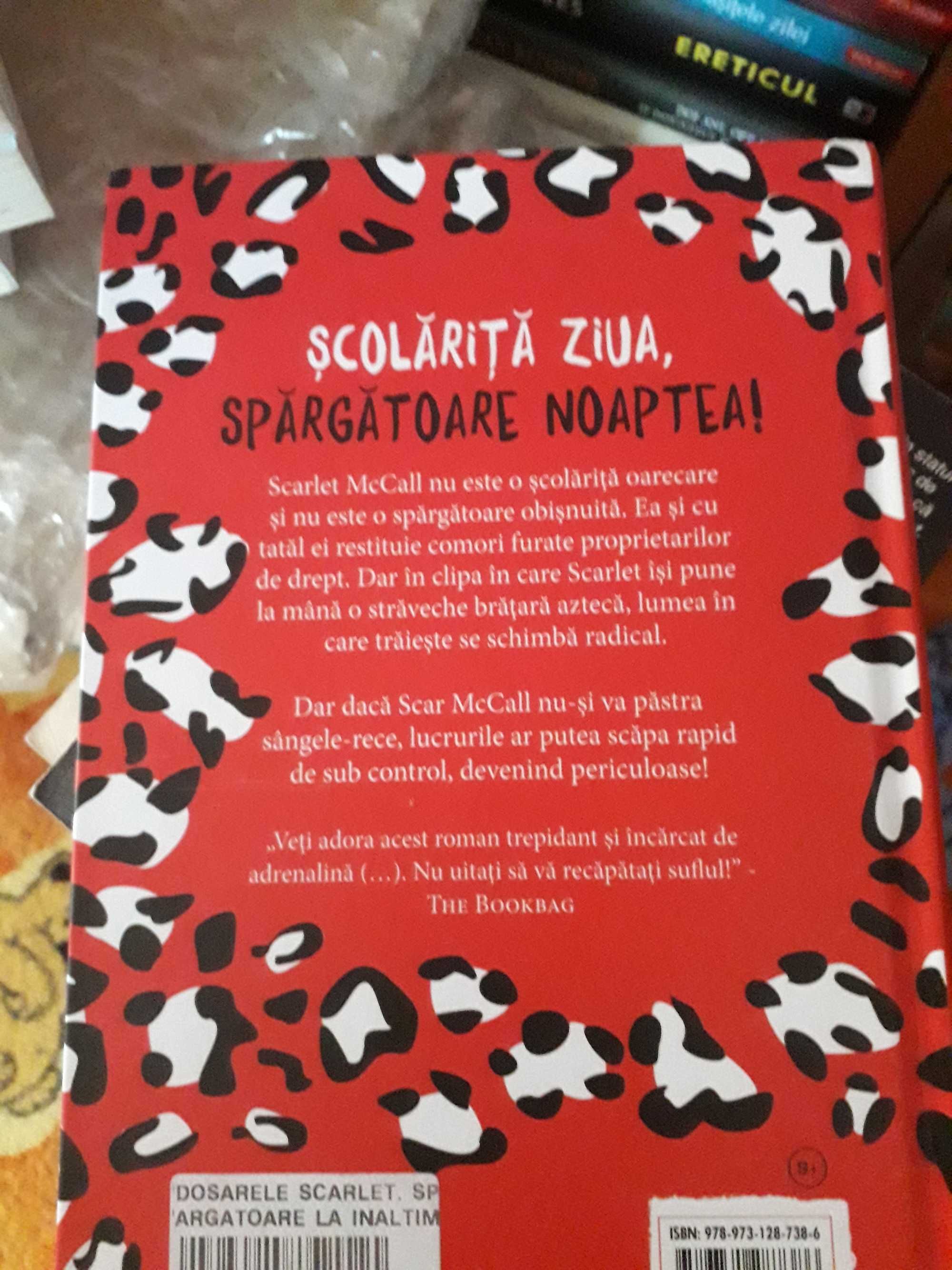 Dosarele Scarlet. Spărgătoare la înălțime, de Tamsin Cooke (carte)