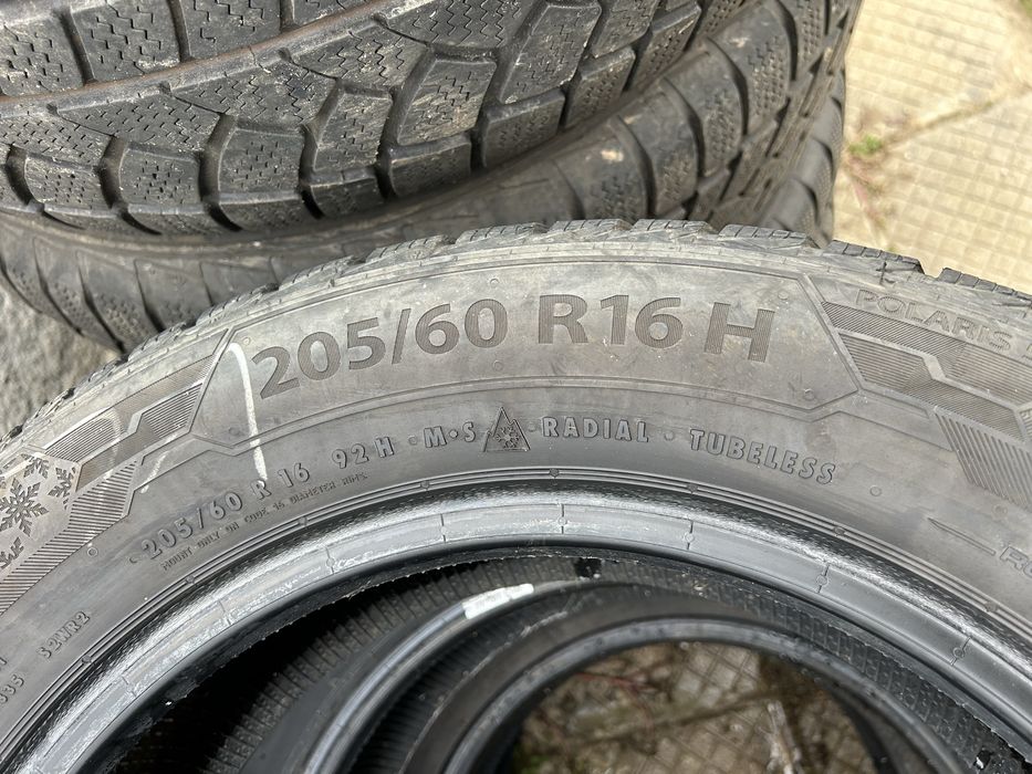 4 зимни гуми 205 55 16 polaris 5