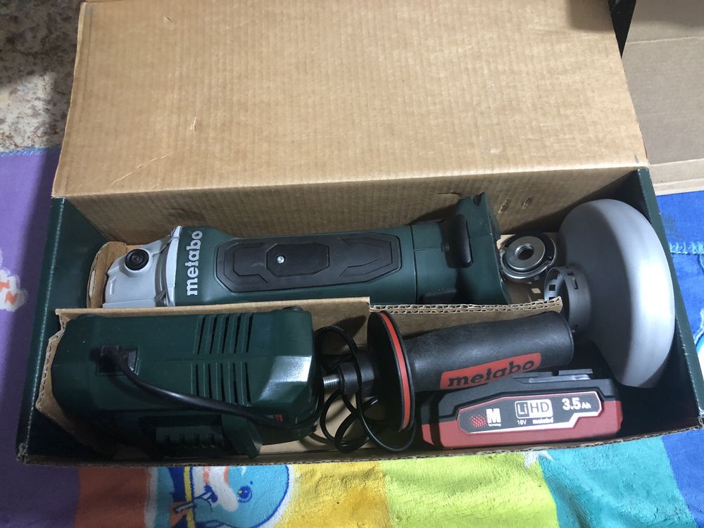 Болгарка METABO W 18 LTX 125 Quick