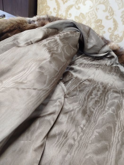 Haina de blană naturală