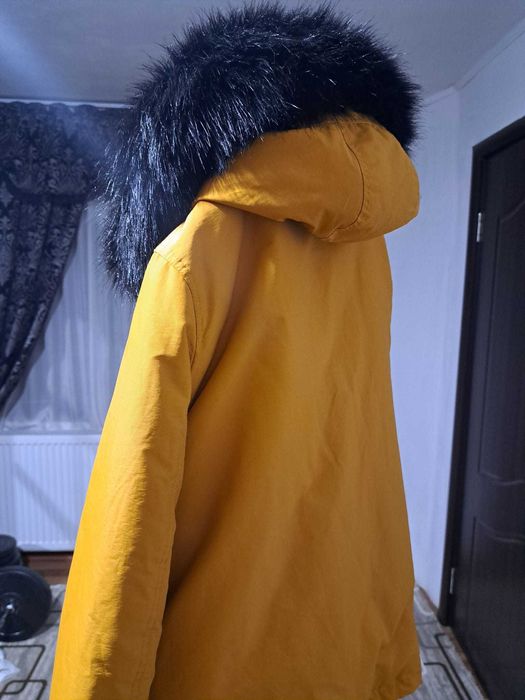 Geaca iarna zara, portocalie