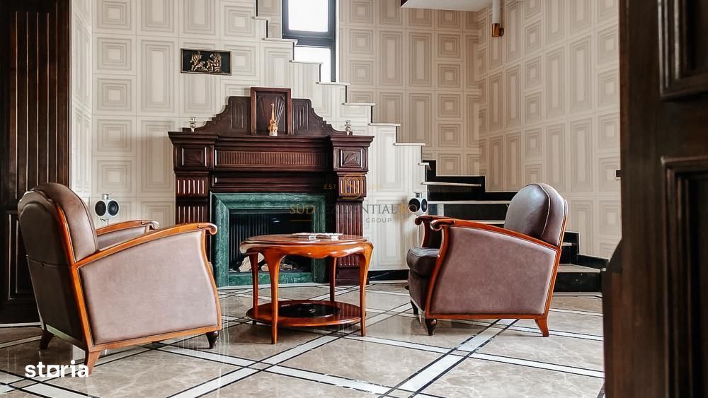 Apartament exclusivist tip duplex, 7 camere + curte, zona Parcul Carol