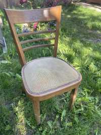 4 scaune din lemn masiv de fag, scaun pt masa bucatarie / sufragerie