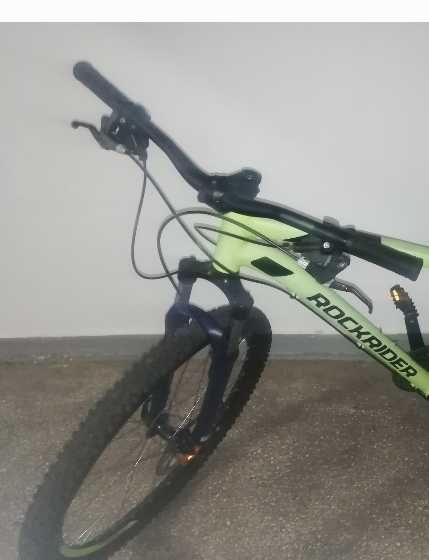 Rockrider st 520 M verde roții 27.5 3 foi si 8 viteze