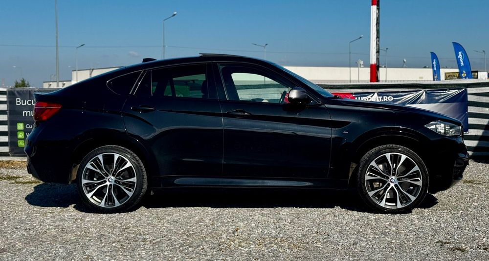 BMW X6 M GARANTIE 1 an!Tva deductibil an 2018/10 m50d inm RO posib Leasing/Rate