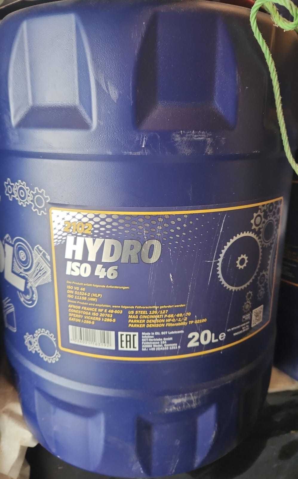 Гидравлическое масло Mannol HYDRO ISO 46