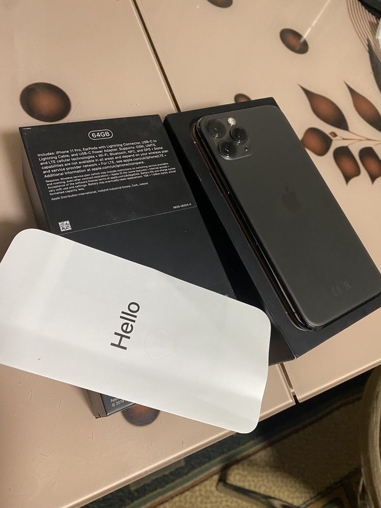 IPhone 11 Pro 64 GB Neverlocked FULL BOX