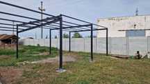 Vând structură metalică 6x12x3 .