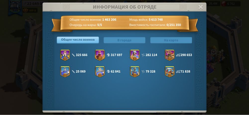 Продается аккаунт Rise of Kingdoms