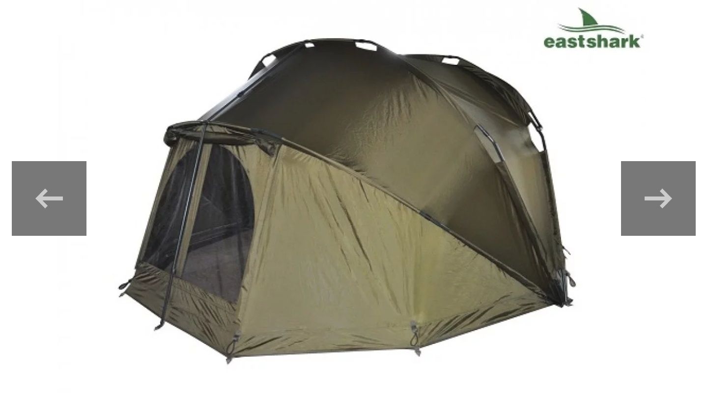 Карповий палатка EASTSHARK HUT 038 XL  накидкаси билан комплект.