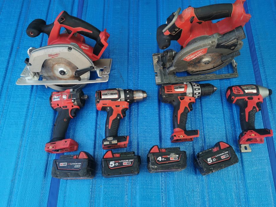 Scule/unelte Milwaukee - circulare/autofiletamte/baterii