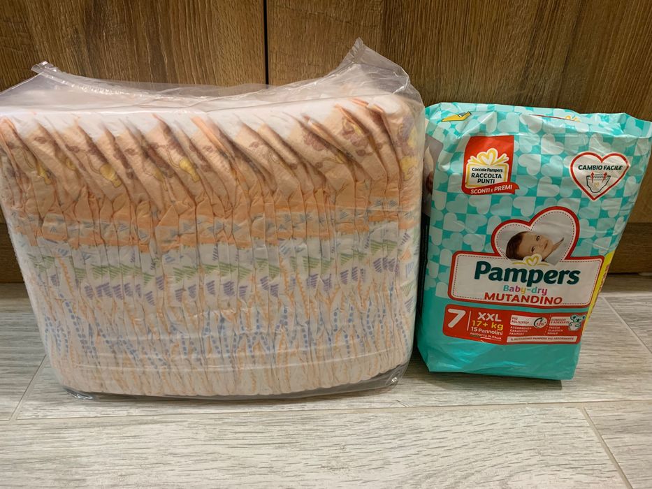 Памперси 6 и гащички 7