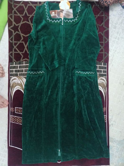 Халат велюр женский