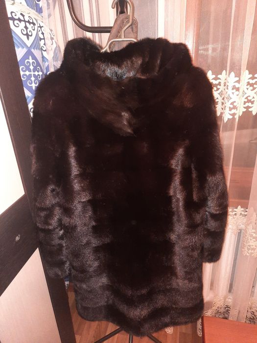 Натуральная норковая шуба