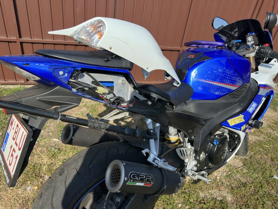Suzuki GSXR 1000 2007 cazut pe partea dreapta