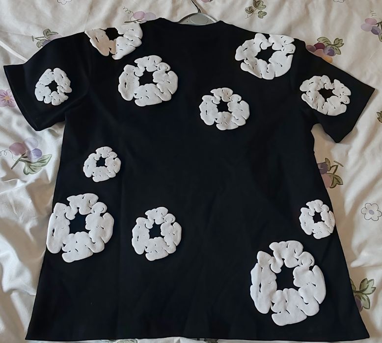 tricou denim tears