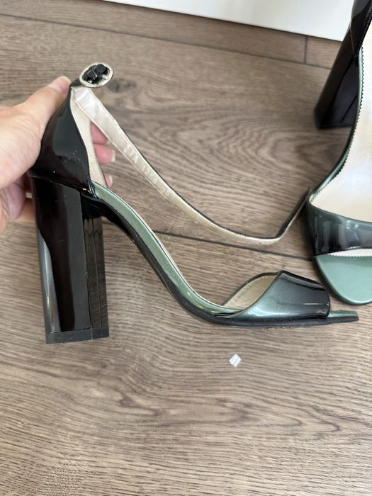 Sandale de piele Marelbo de dama cu toc