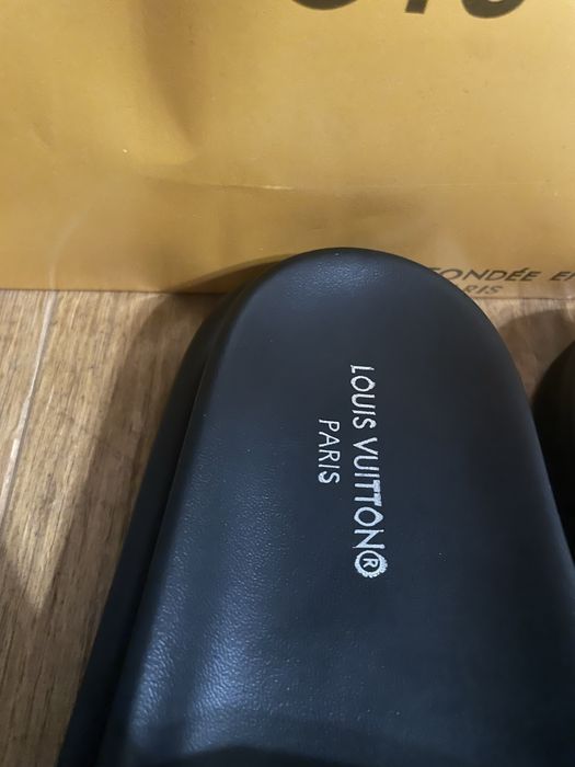 Louis Vuitton/LV чехли черни 43 номер