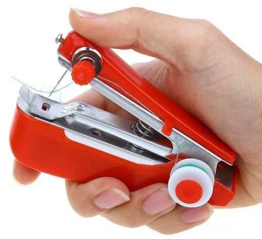 Швейная машинка ручная мини для дома. Подарок ребенку