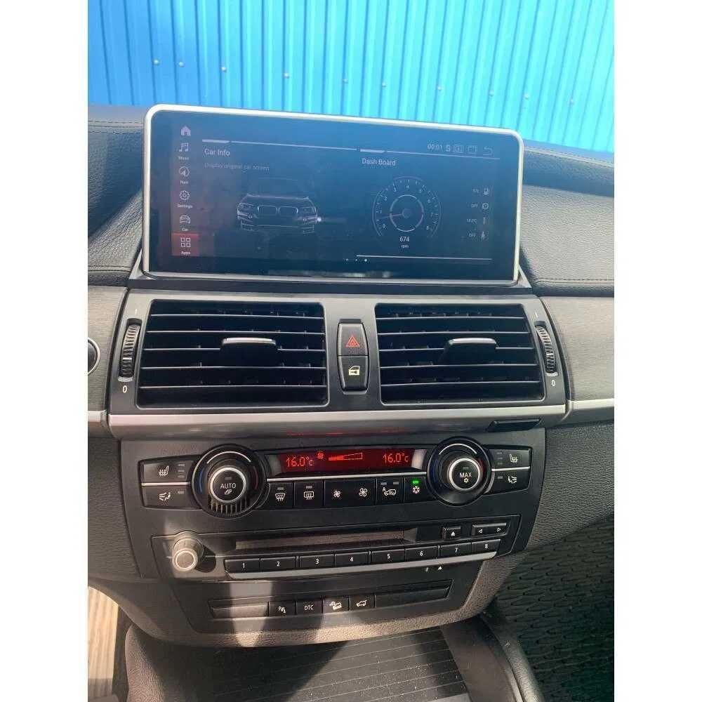 Navigatie Auto BMW X5 X6 Android GPS   Internet 4G GPS Bluetooth wi-fi