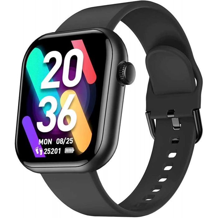 Смарт часовник CUBOT C5, 43mm, TPU Strap Black