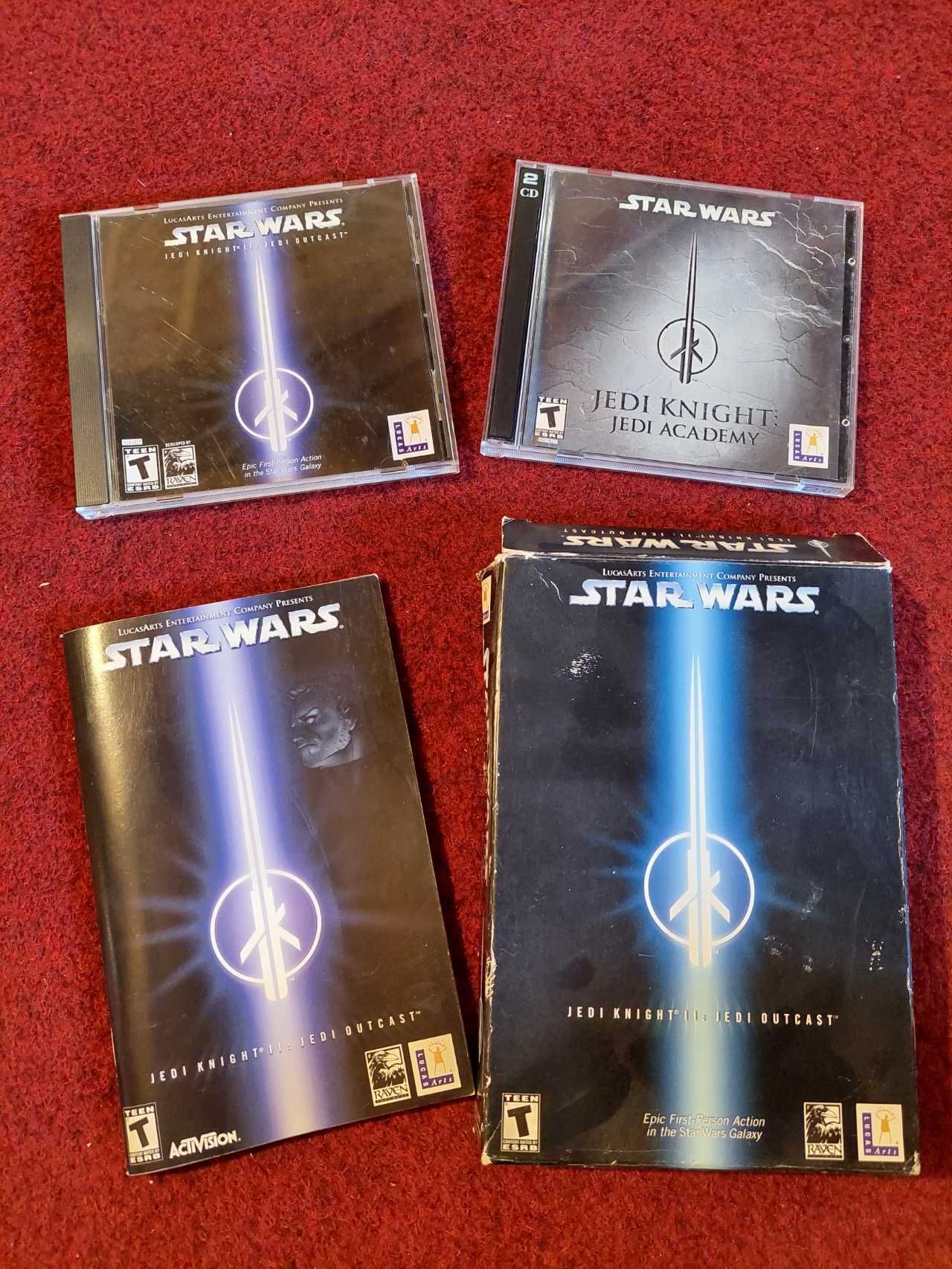 Vând joc de colecție Star Wars Jedi Knight Jedi Outcast + Jedi Academy