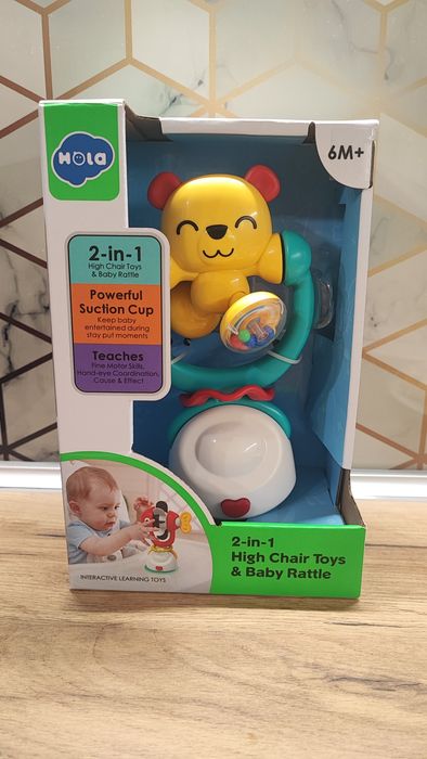 Играчка за столче за хранене или баня с вендуза