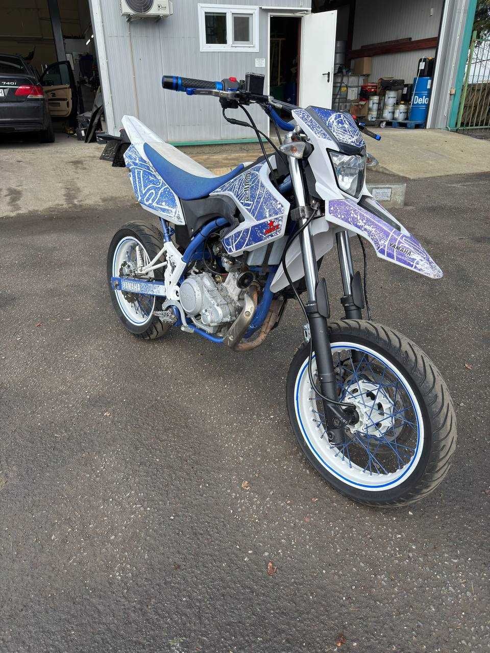 yamaha wr 125 x с 180сс бутало malossi. A1 категория