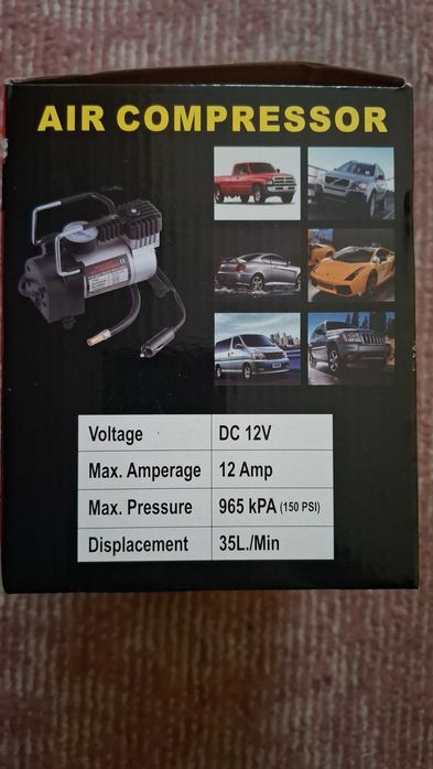 Продавам нов компресор за гуми