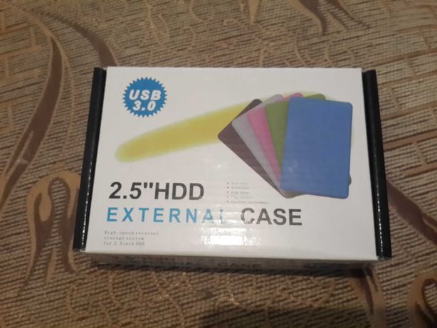 Внешний жёсткий диск 2.5 HDD. External Case 1 TB. USB 3.0