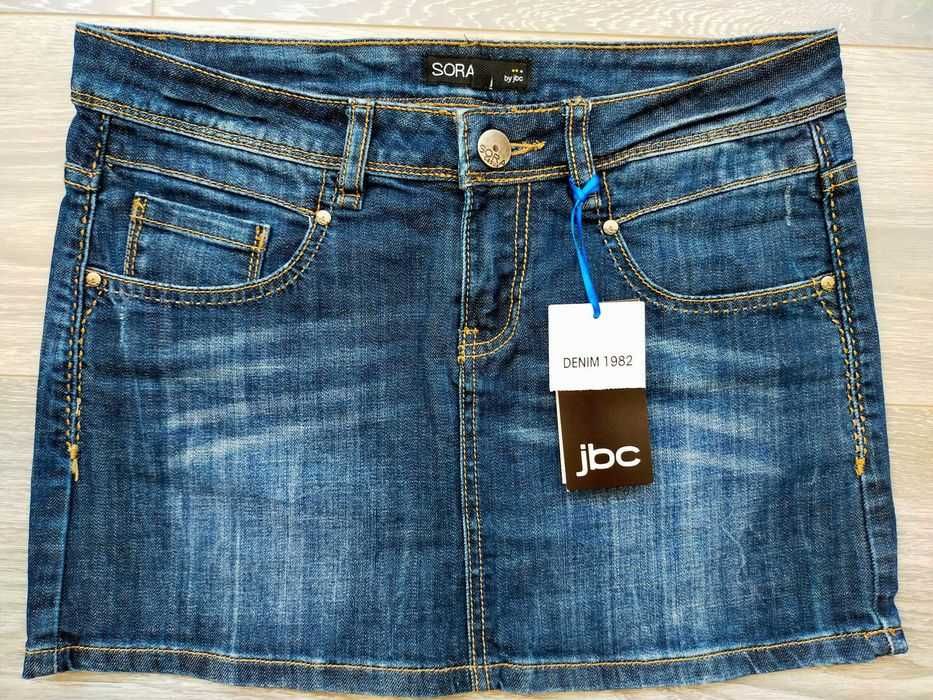 3 fustițe blugi noi H&M JBC Bershka