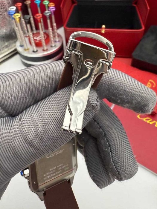 Cartier santos 100 red