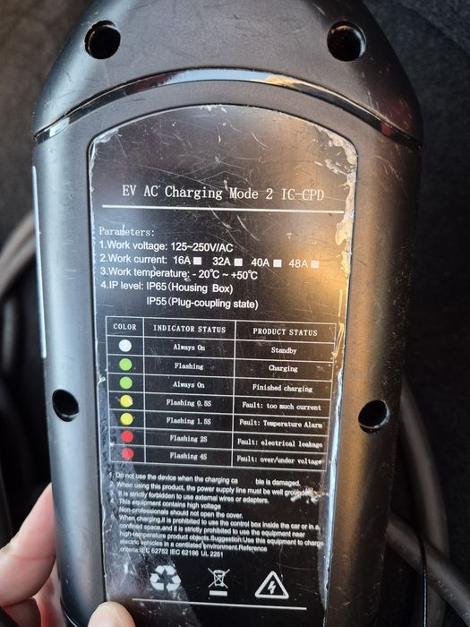 Tesla Mobile Connector 5м. 3.7KW