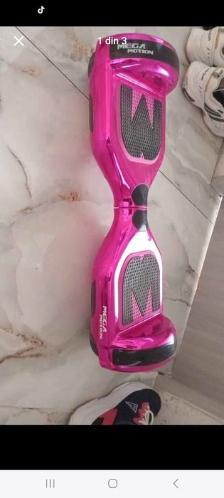 Hoverboard, Mega Motion, ABS/PC, LED, Bluetooth, Roz