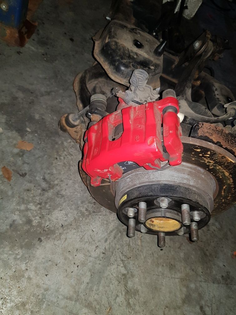 Punte spate cu distantiere roti  completa ford focus ST mk3  2017