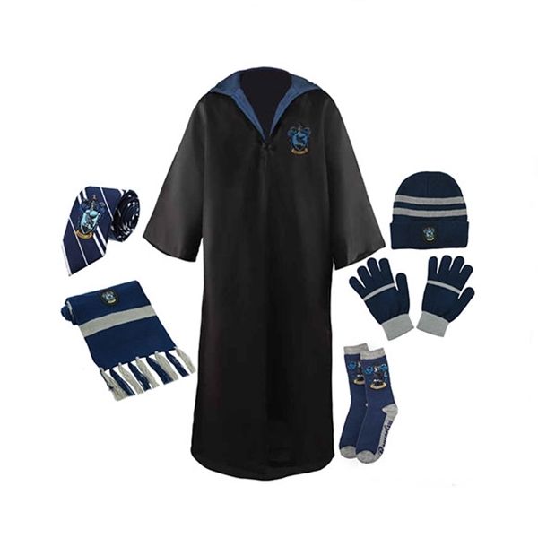 Set roba si accesorii Harry Potter, Ravenclaw House, 6 piese, 5-7 ani