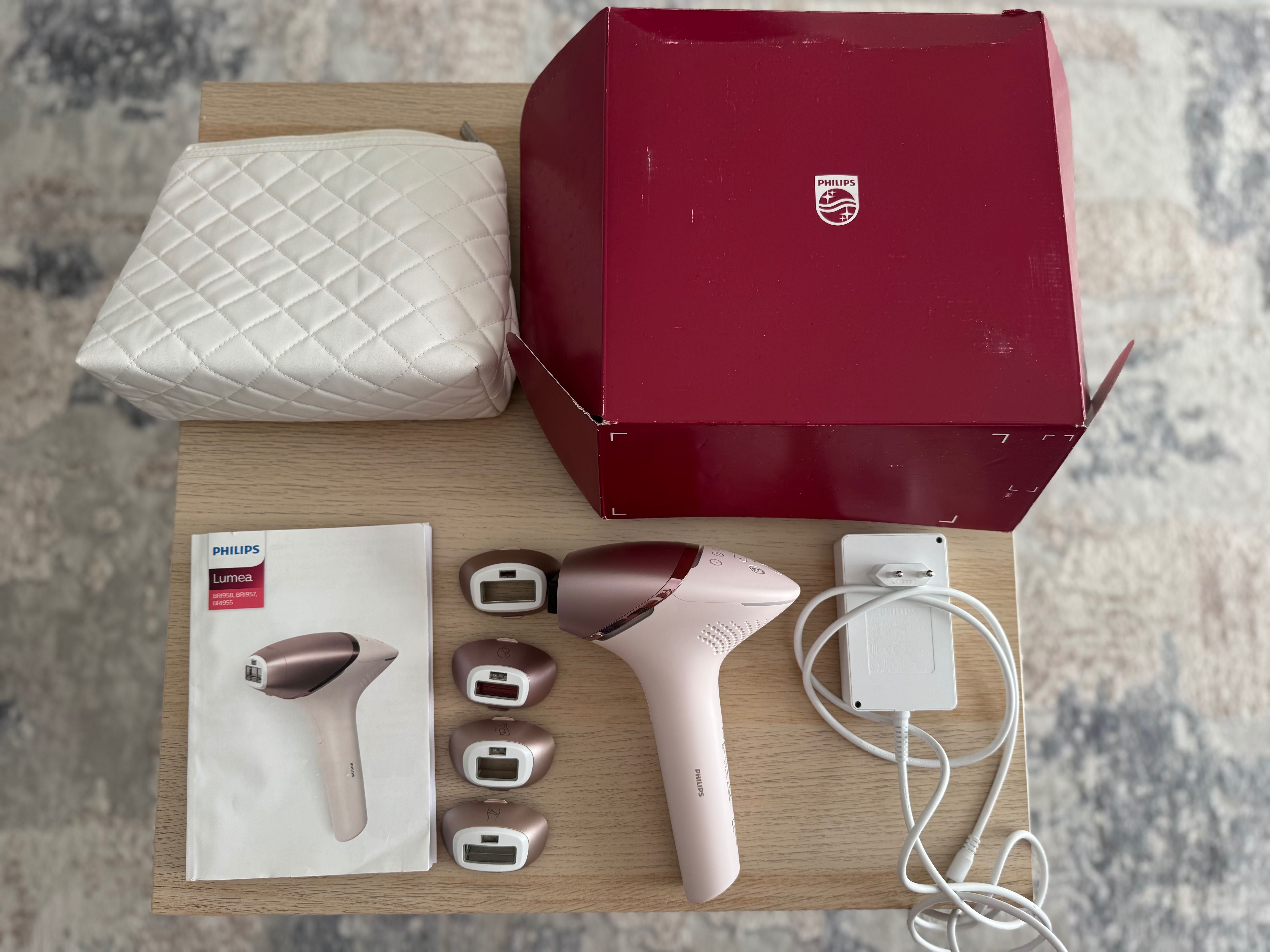 Philips Lumea IPL 9000, Series BRI958 - Nou, cu 4 capete