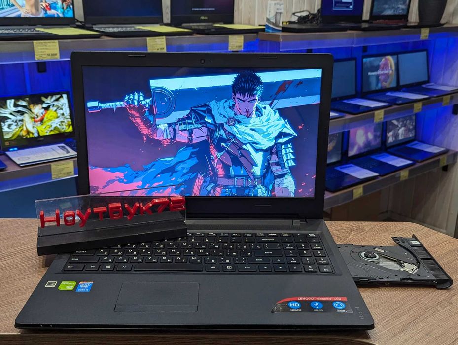 Lenovo Core i3-5005U • 4 ГБ RAM • SSD 256 ГБ • Отличный ноутбук