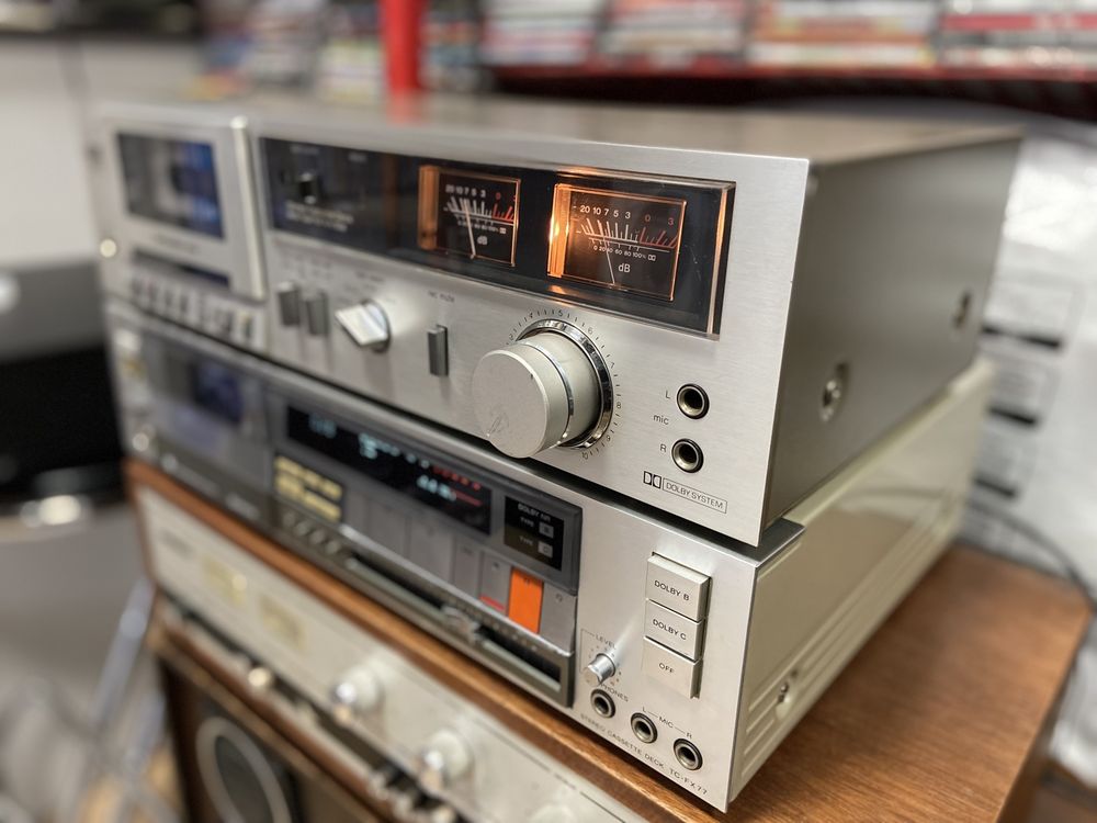 Technics m13 stereo cassette deck Sony TC-FX 77
