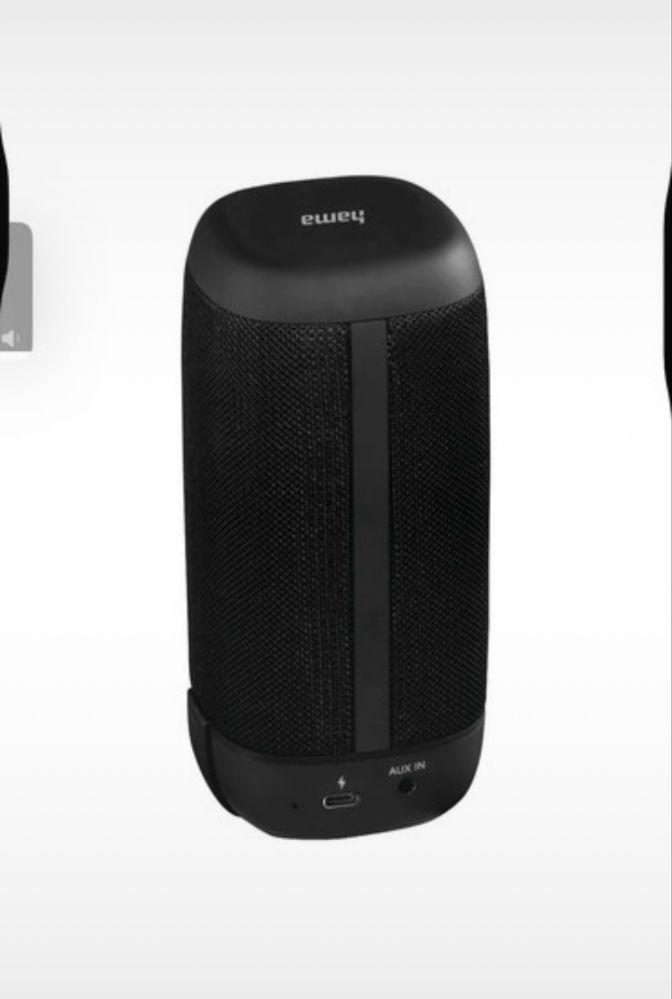 Boxa Hama Bluetooth® Tube 3.0, 3 W, Negru