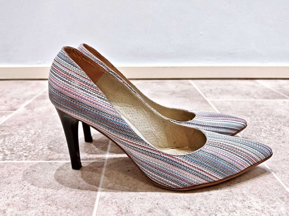 Pantofi cu toc Superlative, nr. 40