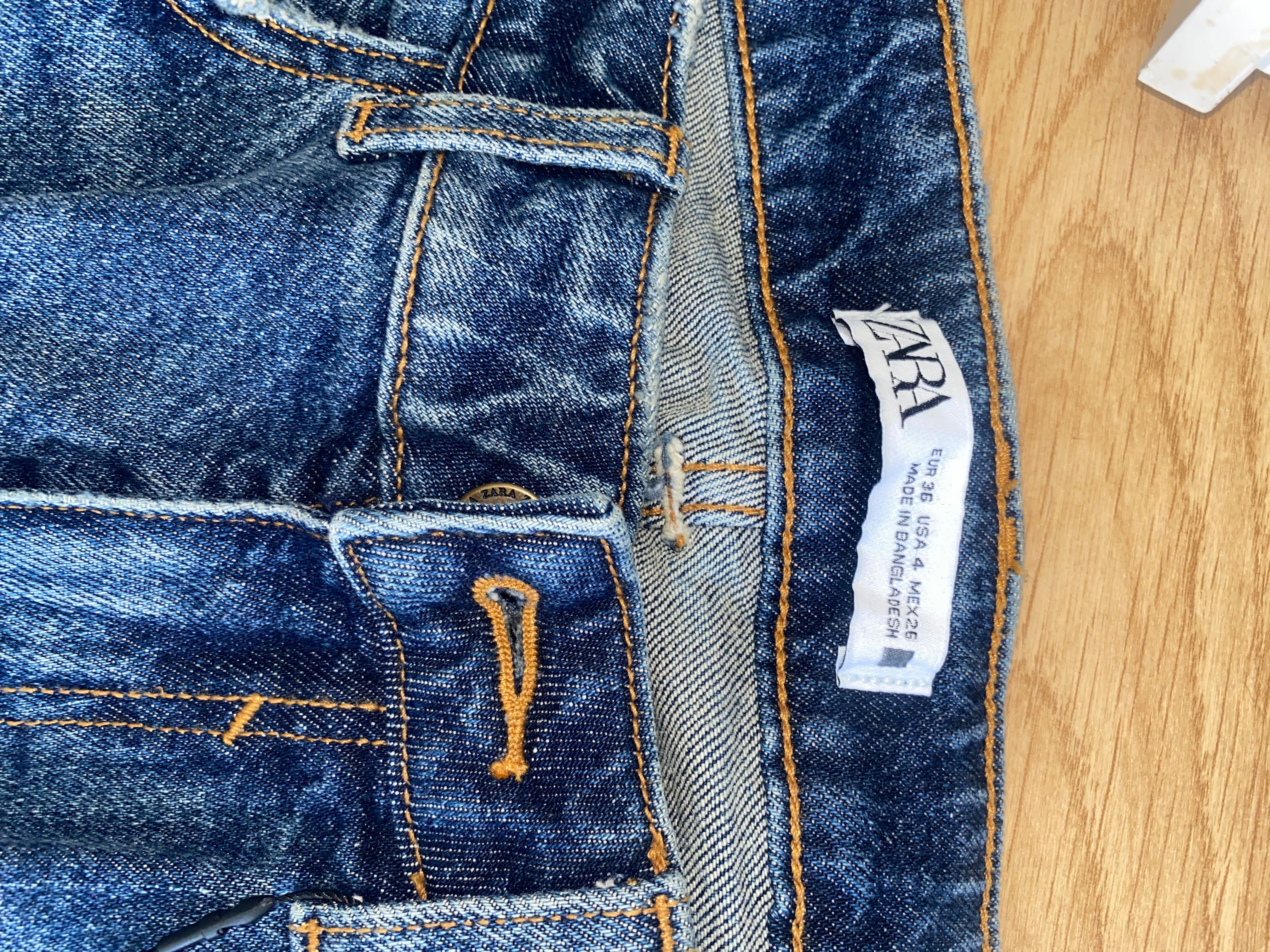 дънки нов модел  zara 38
