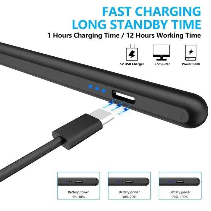 iPhone iPad Pencil 2 Стилус Магнитна Писалка Apple Pen Magnetic Stylus