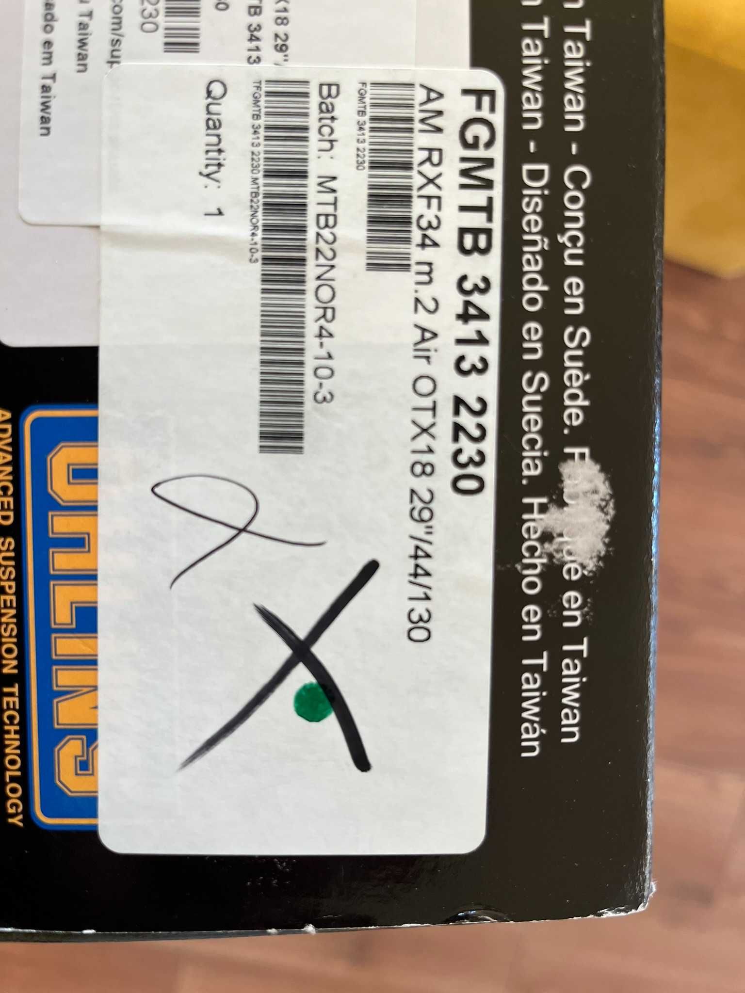 Вилка Ohlins rxf34 м.2 130mm