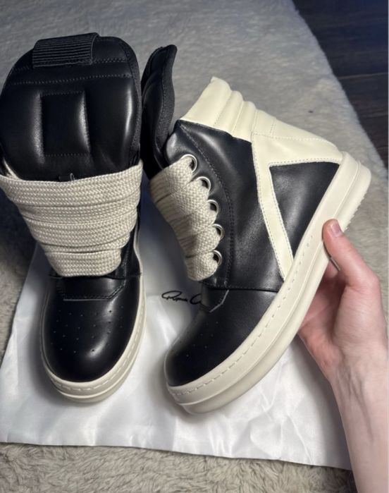 Rick Owens Geobasket Jumbo Laces
