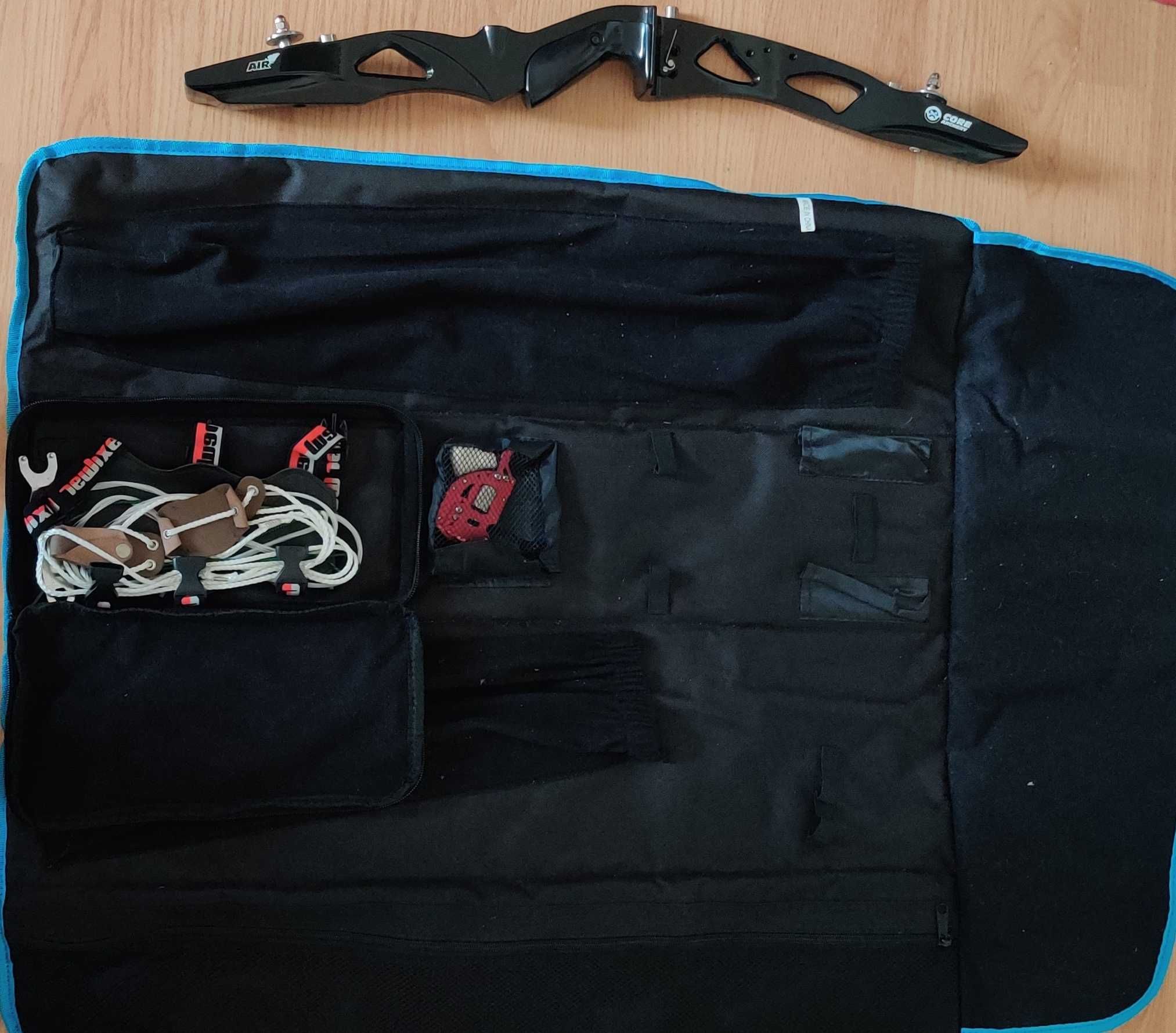 Kit Arc Recurve (fără lame) + 12 buc săgeți 30"